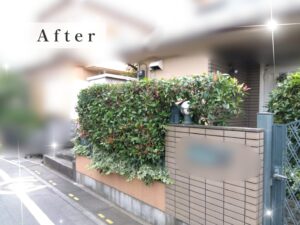 施工後