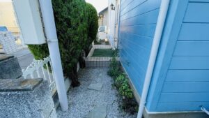 刈込剪定、草取りの作業写真