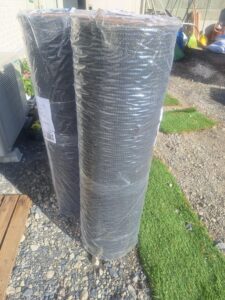 DIYで人工芝設置　人工芝のロール1ｍ×10ｍ