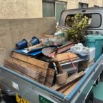 不用品回収の作業写真