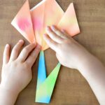 チューリップ（折り紙）、保育園・幼稚園