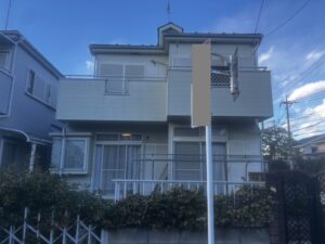 土中伐採、枯れ処置の作業写真