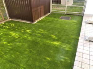 人工芝の種類 施工事例