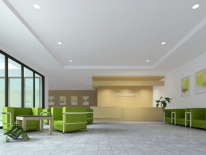 オフィス、受付