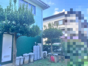 剪定の作業写真