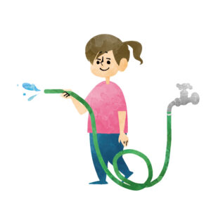 水やり