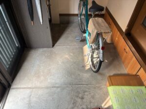 不用品回収の作業写真