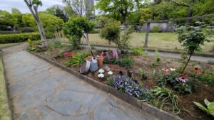 花植え作業写真