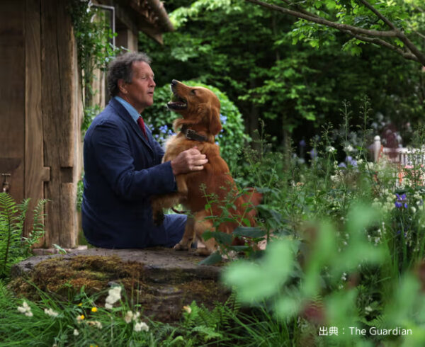 モンティ・ドン氏と愛犬