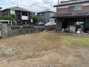 草刈りのお写真