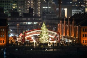 横浜赤レンガ倉庫のクリスマスマーケット