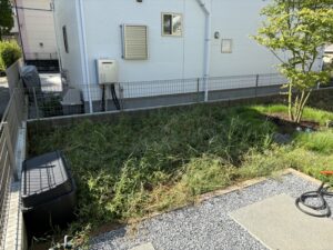 芝張り施工写真