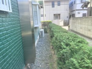 剪定の作業写真