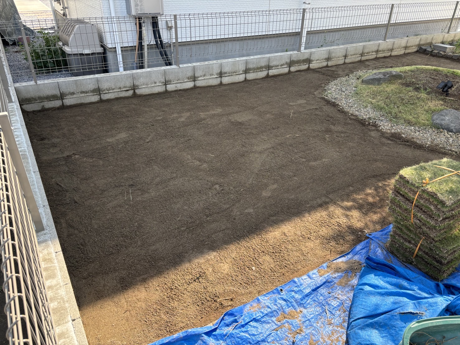 芝生リセットプラン  （はがし＋整地）