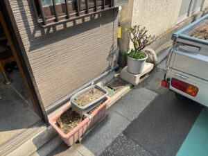 不用品回収の作業写真