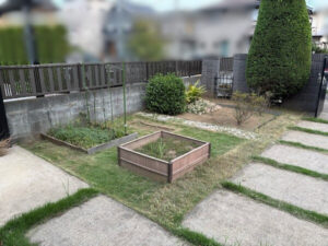 刈込・芝刈りの作業写真