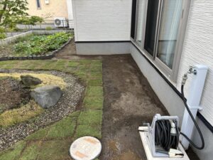 TM9張りの作業写真