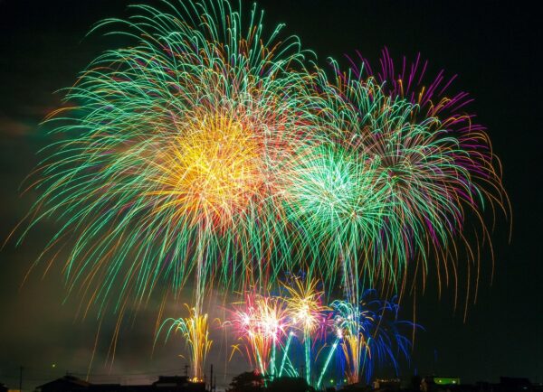 花火、夏祭り