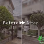 金木犀の剪定の作業事例　アイキャッチ